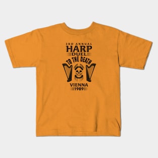 Harp Battle To The Death Kids T-Shirt